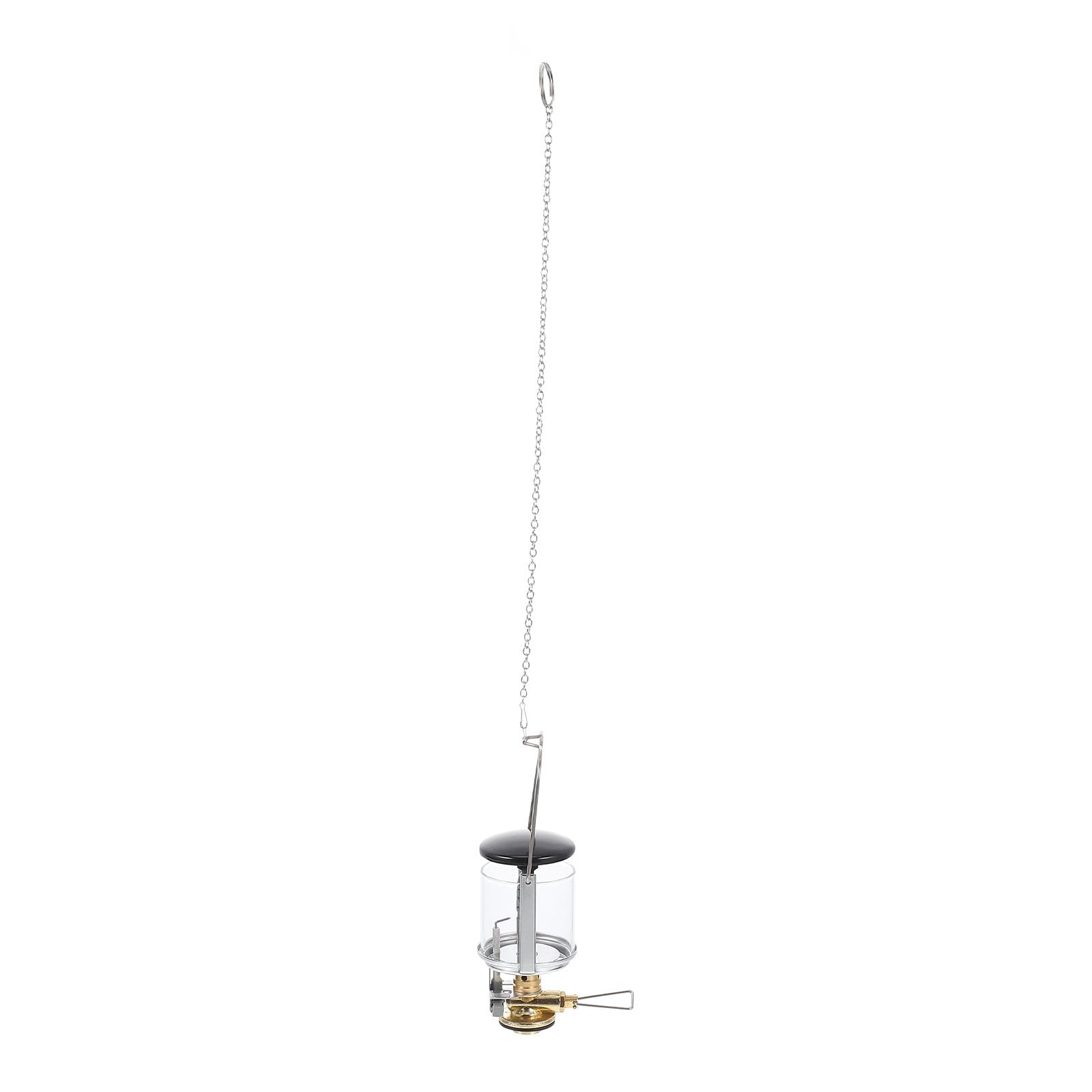 Lanterne à Gaz de Camping Légère et Portable, Lampe à Propane pour Tente Extérieure, Éclairage de Camping D'appoint, pour Randonnée et Activités Plein Air, 1 Pièce
