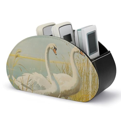 TKJMCSW Vintage Gans Leder Fernbedienungsbox