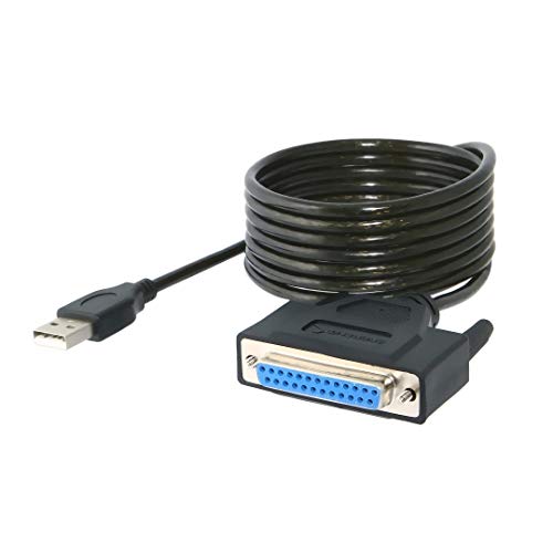 PremiumCord USB Printer Cable to Parallel Port (DB25F), Length 1 m