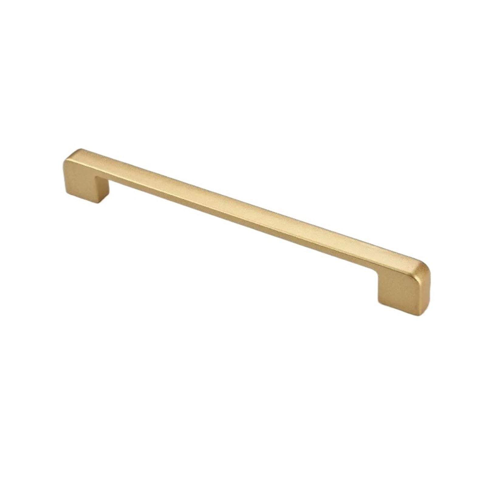 Rugaikerba 160Mm 5Pcs,Straight Cabinet Pull Handles, Space Aluminum Gold Finish