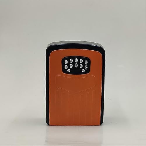 Tuya Smart Electronic Keyboxs Work with Bluetooth Gateway Waterproof Outdoor Lock Box Security Fingerprint Wall Key Box for Home
