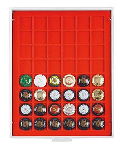 Médaillier d'exception et box pour capsules de champagne Lindner haut de gamme