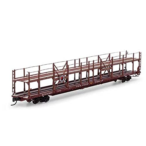 Athearn N F89-F Bi-Level Auto Rack NP/BTTX #913677 ATH15043 N Rolling Stock