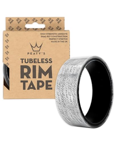 Peaty's Rim Job - Cinta de llanta de bicicleta de alta resistencia a la tracción - Rollo individual de 9 metros (30 mm de ancho)