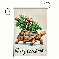 Turtle Carrying Christmas Tree