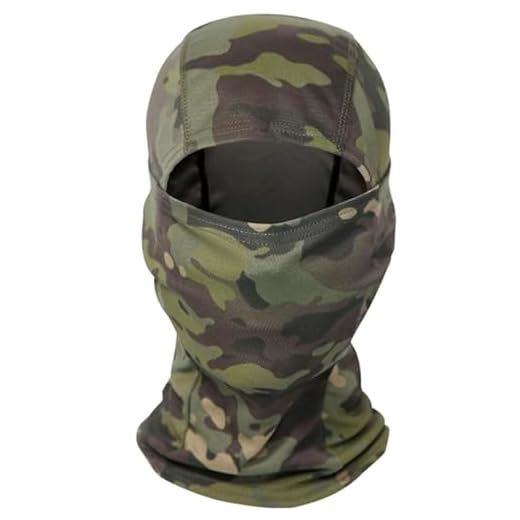 JJiaoLinin Balaclava Masque Visage Multifonction Protection UV de Cyclisme Tactique Chapeau Cagoule à imprimé Camouflage pour Chasse Cyclisme Motorcycle Running