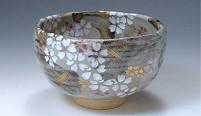 Amazon | 京焼 清水焼 抹茶碗 無玄桜 TBM532 | 清水焼・京焼 | 抹茶碗 通販