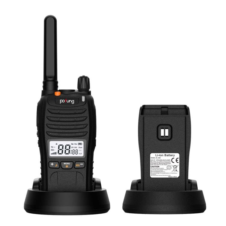 Walkie Talkie Professionali Pofung PT88E - Set Da 6 Con Auricolari E Caricabatterie - PMR446 Senza Licenza - Foto 2