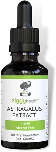 Ziggy Health - Gotas de tintura líquida con extracto de raíz de astrágalo, mezcla de hierbas, apoyo inmunológico, salud corporal, vegano, sin