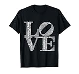 Philadelphia Love Park Statue Philly Neighborhoods T-Shirt T-Shirt