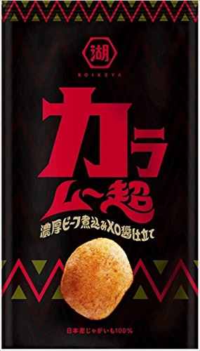 湖池屋 カラムー超 濃厚ビーフ煮込みXO醤仕立て 58g×12袋