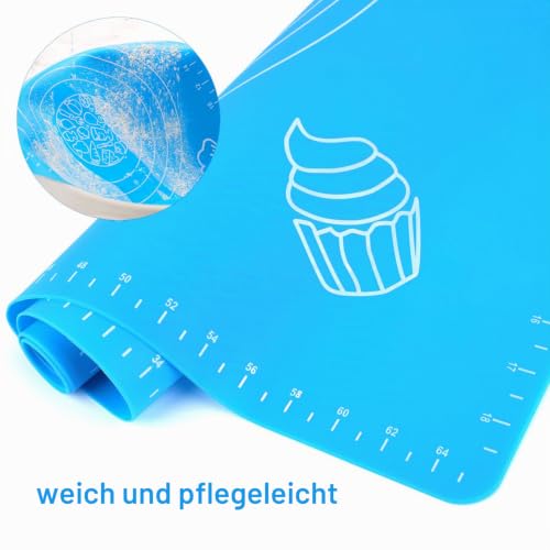 Foto von Backunterlage (Blau, 70 * 50cm)
