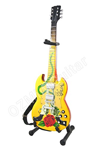 OZMiniGuitar Guitare Miniature Slash Gun N Roses Smoking Gun - Les Beatles, Paul McCartney, John Lennon, RIngo Starr, George Harrison OZMiniGuitar Guitare Miniature Slash Gun N Roses Smoking Gun – Image 4