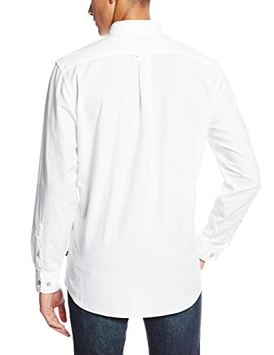 Nautica Men's Long Sleeve Button Down Solid Oxford Shirt2