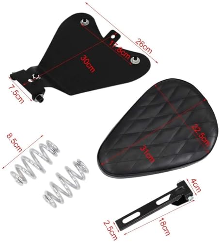 Selle conducteur solo de qualité supérieure pour Chopper Custom