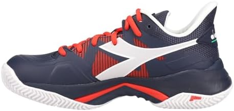 Diadora Tênis masculino B.Icon 2 Clay Corsair azul e branco