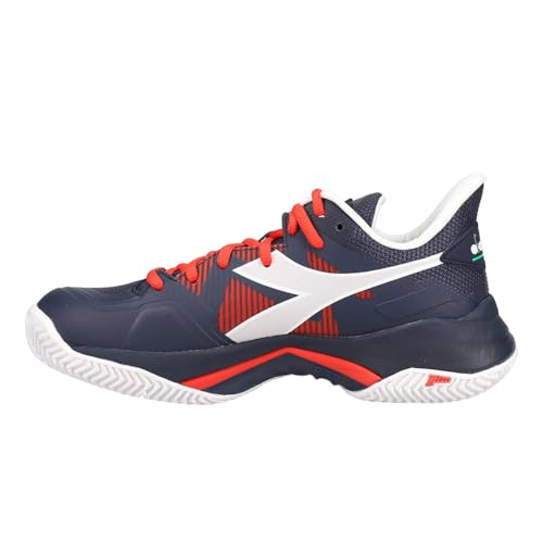 Image of Diadora Mens B.Icon 2 Ag Tennis Sneakers Shoes - Red, Yellow