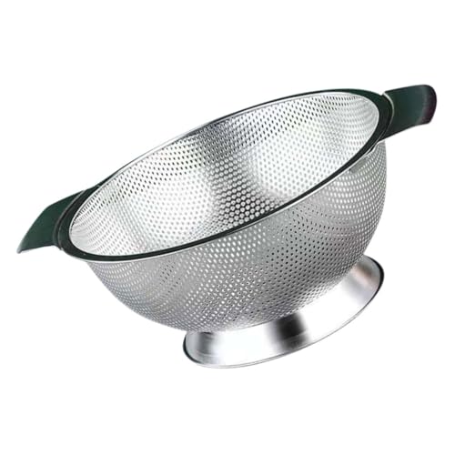 Gatuida Cesta de Drenaje Inoxidable para Lavado de Verduras y Arroz Colador Compacto y Práctico para Cocina para Frutas y Escurrido