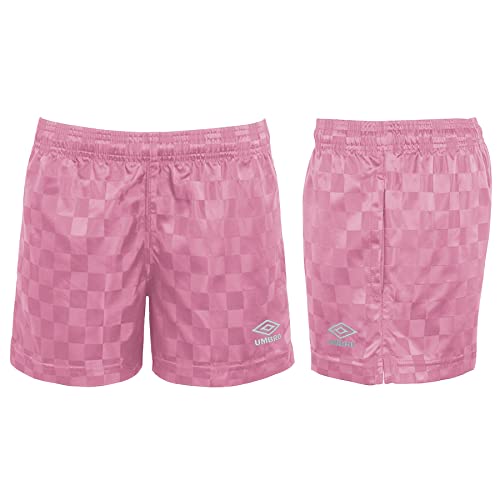Umbro Short xadrez para meninas