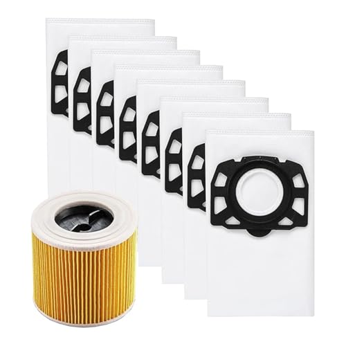 GDXLEYOR KFI 357�t���[�X�t�B���^�[�o�b�O 4�p�b�N Karcher WD2 Plus WD3 WD3 SE4001 SE4002 �h���C�|���@�p (2.863-314.0)