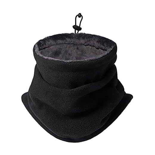 BSITSSS Tour de Cou Homme Femme Cache Cou, Cou Hiver écharpe Coupe Cache Cou Homme Vent Ski Élastique Épais Doux Maille Doublure Polaire Neck Warmer Respirant Moto Cyclisme Ski Randonnée Course à Pied