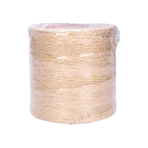 Heavy Duty Twine String Natural Fiber Rope Multipurpose Wrapping Rope For Gardening Handmade Craft Home Decoration Multipurpose Twine