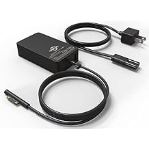 127W Charger for Microsoft Surface Book 3 2 1, Surface Laptop 7 6 5 Go2 Studio Go 4 3 2 1, Surface Pro 11 10 9 8 7+ X 7 6 5 4 3, Surface Go 3 2 1, 11.2FT Cord&Carry Bag