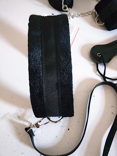 Body en nylon noir HUNTVE d'une pièce avec liaison fixe supérieure BD-SM
