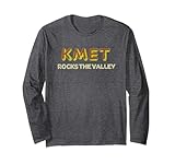 KMET Radio Los Angeles Valley Retro Vintage Long Sleeve T-Shirt