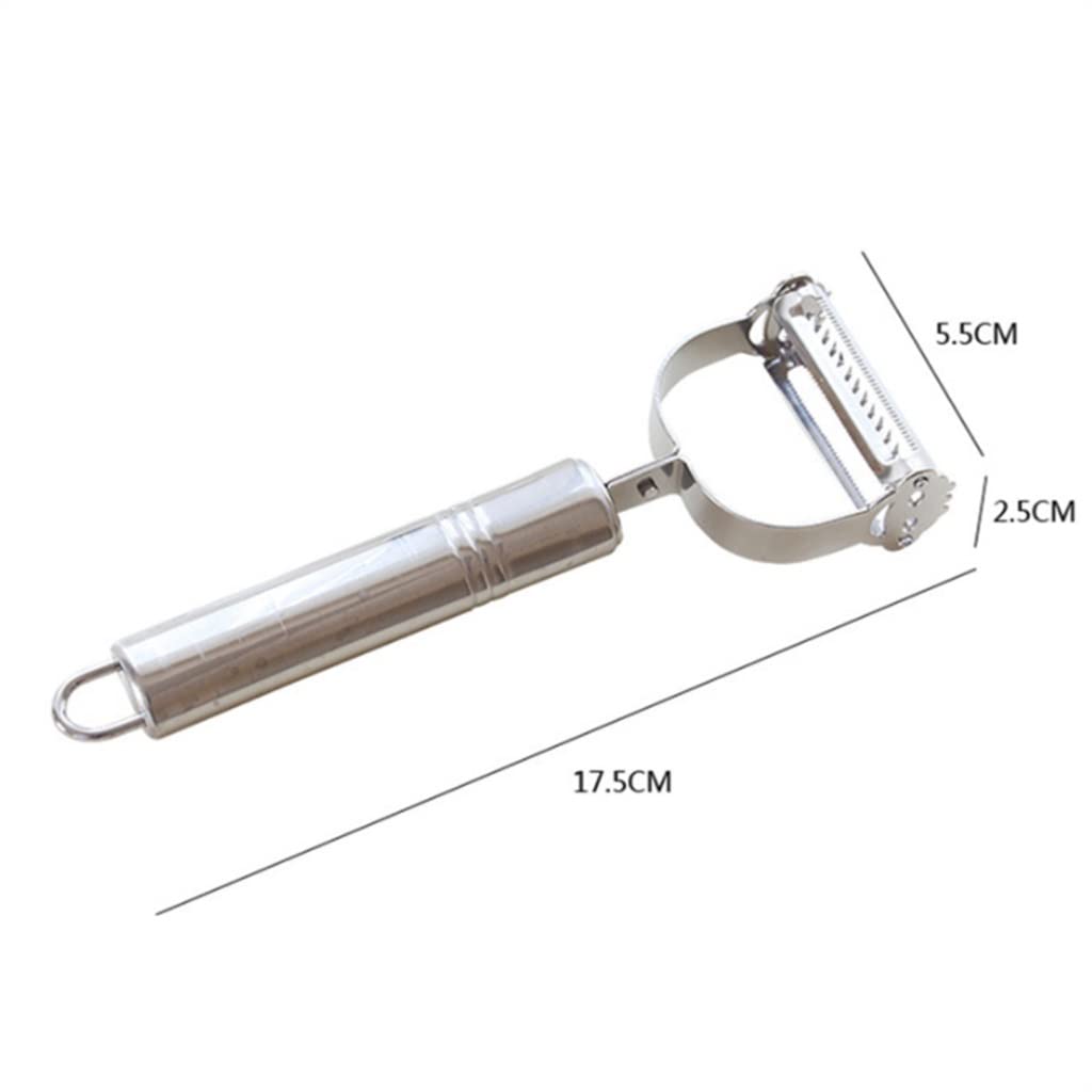 JFDBGU Stainless Steel Potato Cucumber Carrot Grater Peeler Vegetable Fruit Peeler