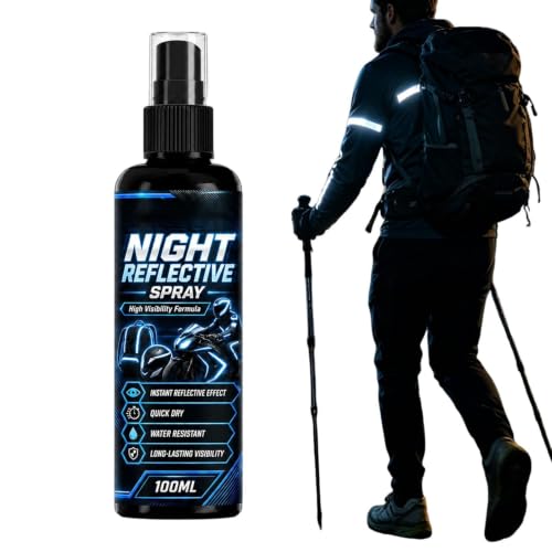 Nighttime Cycling Reflective Coating 100ml Quick Dry Weatherproof Agent