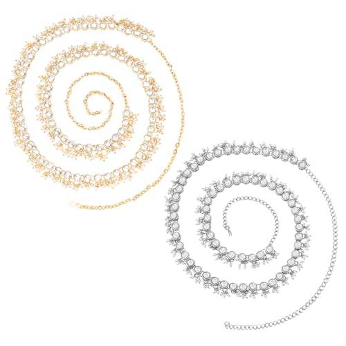 Image of Peora Kundan Faux Pearl Traditional Jewellery Set Gift for Women