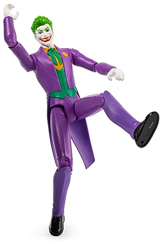 DC Comics Batman - Joker - Figurine Joker 30 CM - Univers Batman - Figurine Joker Articulée De 30 cm - Jouet à Collectionner - Jouet Enfant 3 Ans et +