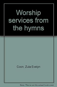Hardcover Worship services from the hymns Book