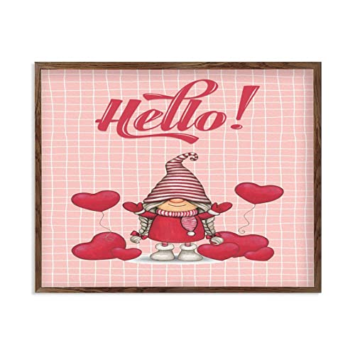 Cadre en bois Hello Love 40,6x50,8 cm, l'idée cadeau idéale pour la maison