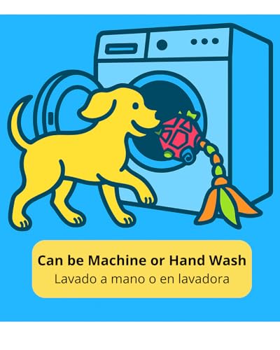 McBe Pets Juguete para Perros Interactivo 2 en 1 – Dispensador de premios + Tira y afloja – Enriquecimiento Mental para Perros Grandes y medianos – Resistente, Lavable, Tipo Snuffle - imagen 7