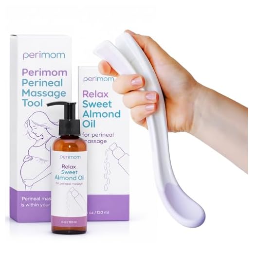 Perimom Kit de masaje perineal (herramienta de masaje perineal Perimom + aceite de masaje perineal)