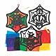 Baker Ross FE746 Halloween Buntglas Bastelsets für Kinder - 6 Stück, Halloweenparty und Kindergeburtstag Basteln, Buntes Bastelset für Kinder, Mittel