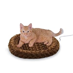 K&H Thermo-Kitty Fashion Splash Mokka Katzenbett klein