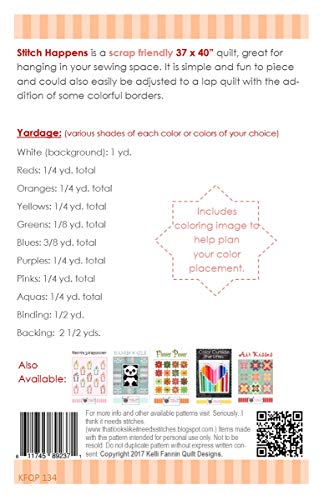 Stitch Happens Quilt Pattern #TOP1