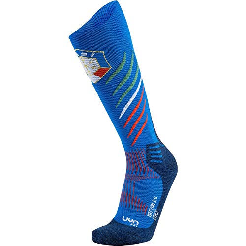 UYN Natyon 2.0 chaussette de sport mixte contre les pieds froids et douloureux en chaussure de ski