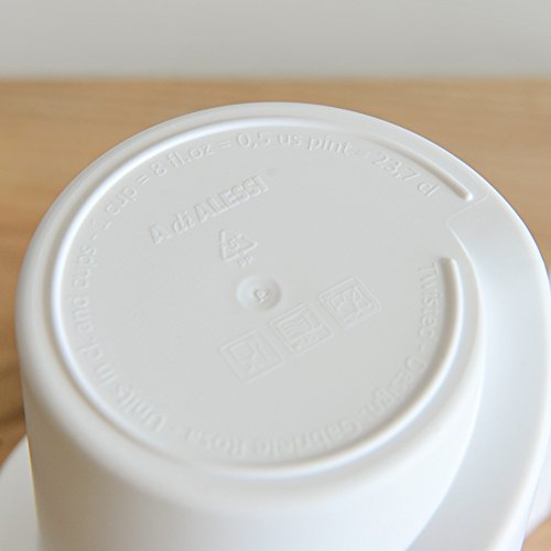 Alessi AGR01 W Twisted Caraffa Graduata in Resina