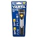 VARTA Taschenlampe mit 9 LEDs inkl. 2x AA Batterien, Day Light Multi LED F20 Leuchte, Taschenleuchte mit Anhänger, Lampe ideal für Haushalt, Angeln, Garage, Notfall, Stromausfall, Outdoor