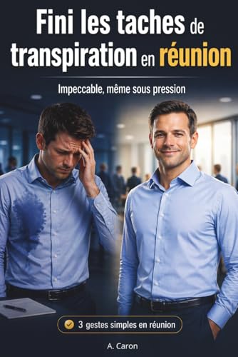 Fini les taches de transpiration en réunion: rester impeccable même sous pression