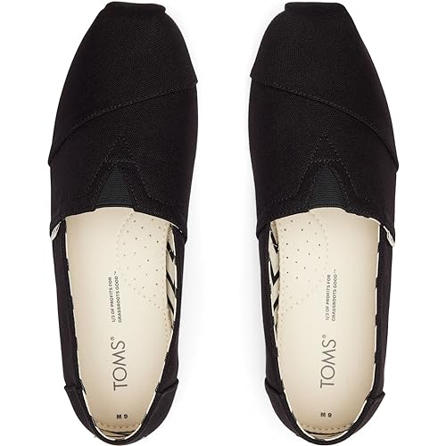 Image of TOMS Men's Alpargata Classic Slip-on Espadrille, Textile /Synthetic Upper