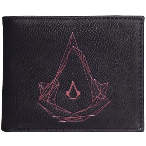 Image of Assassin's Creed Bifold Wallet, Black, Standard Size