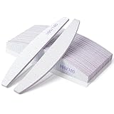 Vonsera Lime per Unghie 100 180 Grana, Lima per Unghie a Doppia Faccia, Riutilizzabile Kit Lima Unghie per Manicure in Gel, Tip, e Set Professionale per Unghie (20 Pezzi)