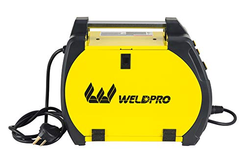 Weldpro 200 Amp Mig210Lcd Dual Voltage 115V/230V 5 In 1 Multi-Process Mig/Fluxcore/Dc Lift Tig/Stick Welder Aluminum Spool Gun Capable With Spot Timer And Auto-Set 3 Year Warranty Welding Machine #TOP7