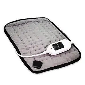 Thermomate Electric Heat Belt for Pain Relief| Heating Pad| Electric Waist Wrap Pad| Pain Reliever with Temperature Controller for Back, Shoulder, Knee.