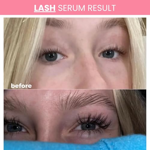 NuOrganic Cosmetics nuorganic Cosmic Lash & Brow Serums for Growth | Thicker, Longer, More Defined Lashes & Brows | 4-Month Supply XL Size | Made in USA, Cruelty-Free, cGMP Certified, 8ml Each
